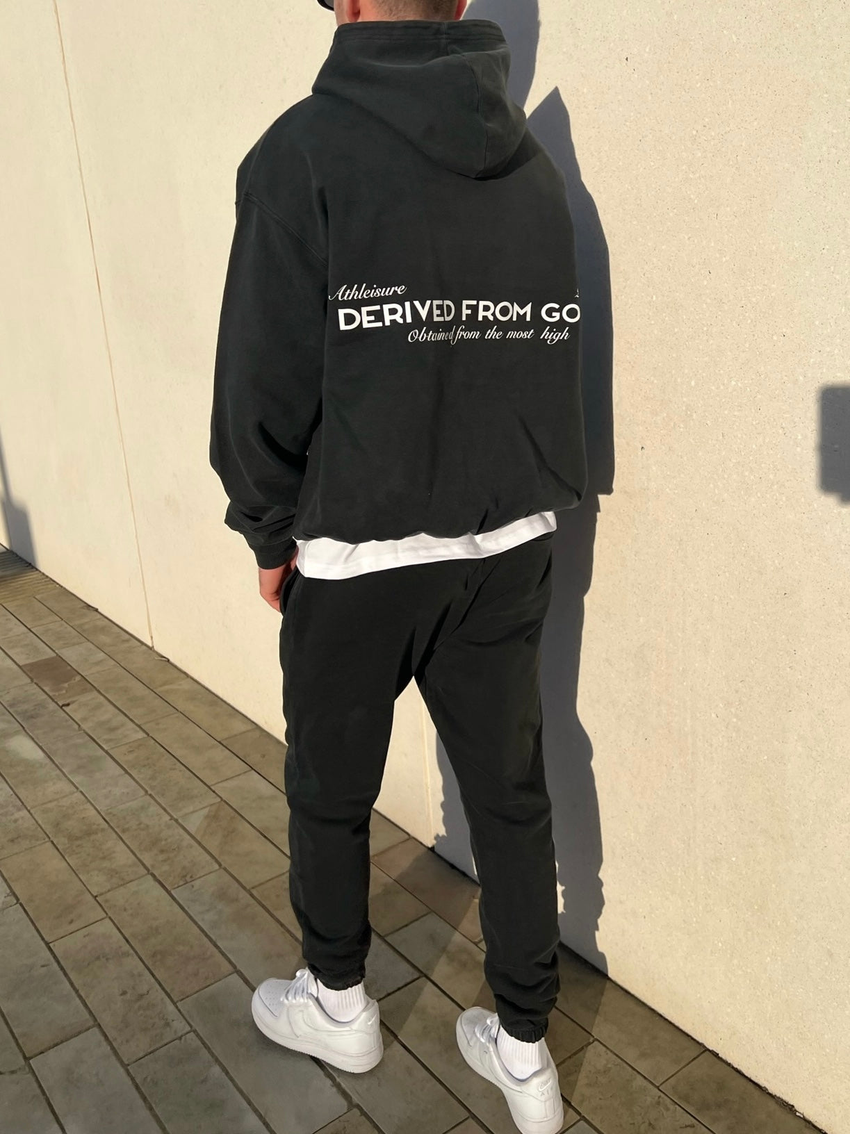 Essential Vintage Black Joggers