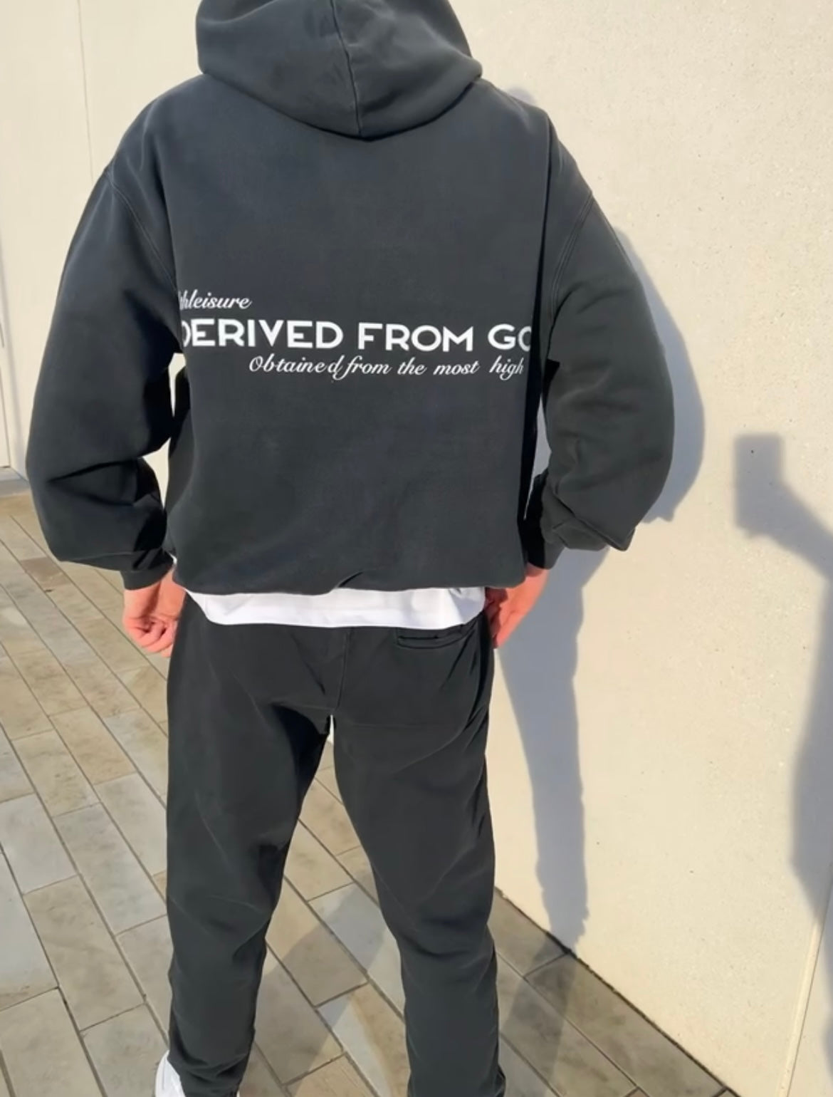 Essential Vintage Black Hoodie